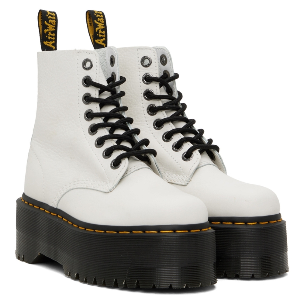 Dr. Martens 1460 Pascal Max Leather Platform Boots